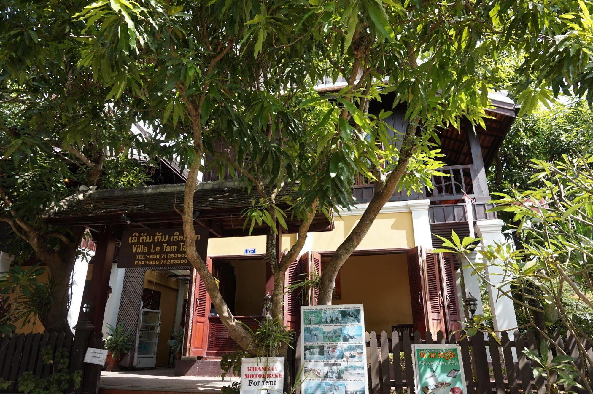 Villa Le Tam Tam Boutique Hotel หลวงพระบาง ภายนอก รูปภาพ