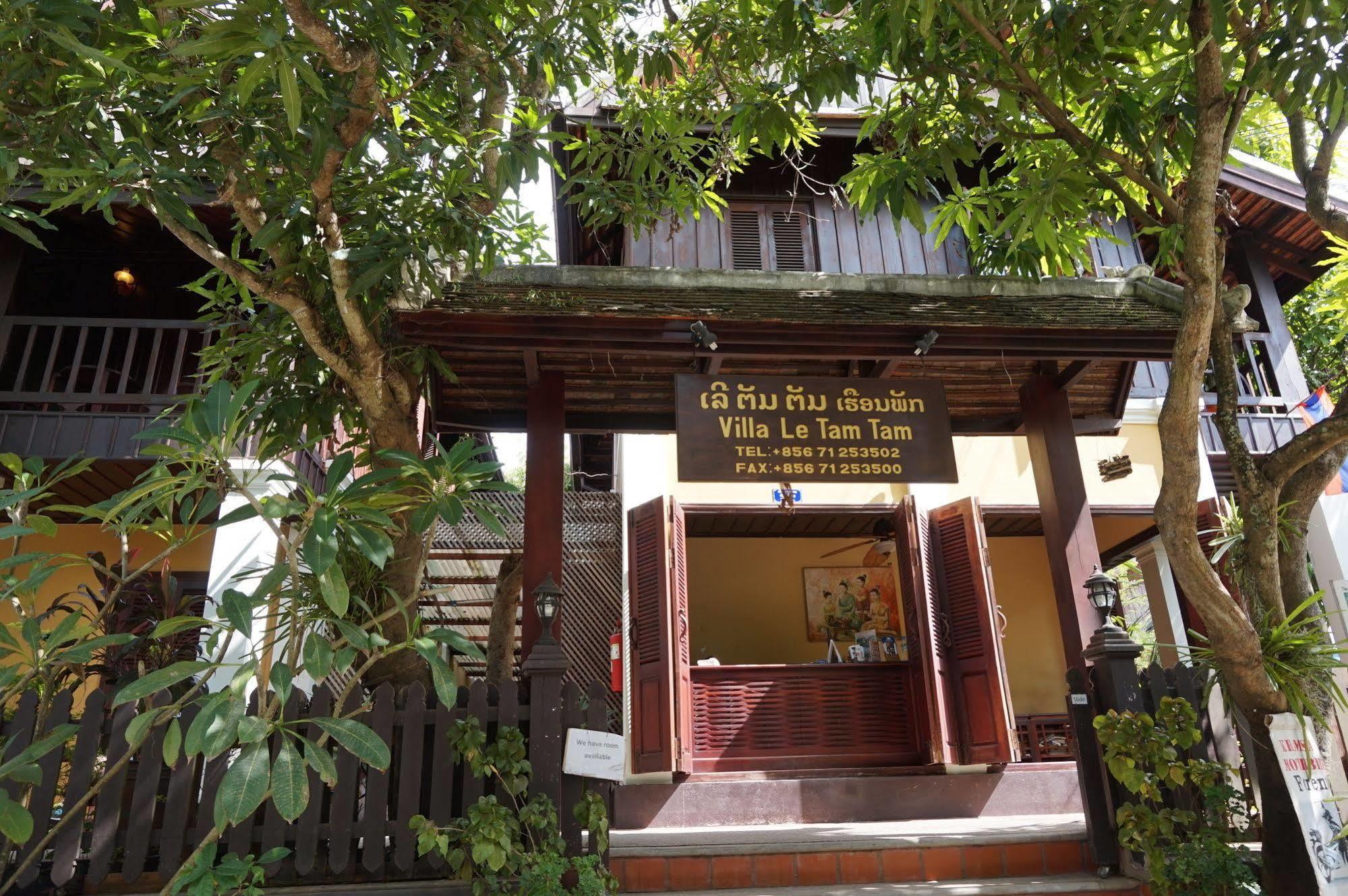 Villa Le Tam Tam Boutique Hotel หลวงพระบาง ภายนอก รูปภาพ